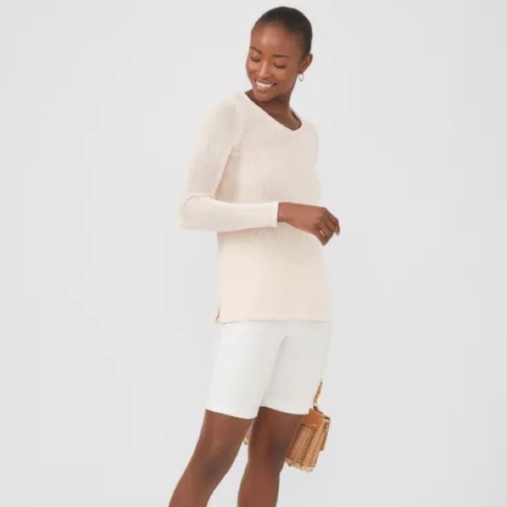 NWT J. McLaughlin Mason Short in White